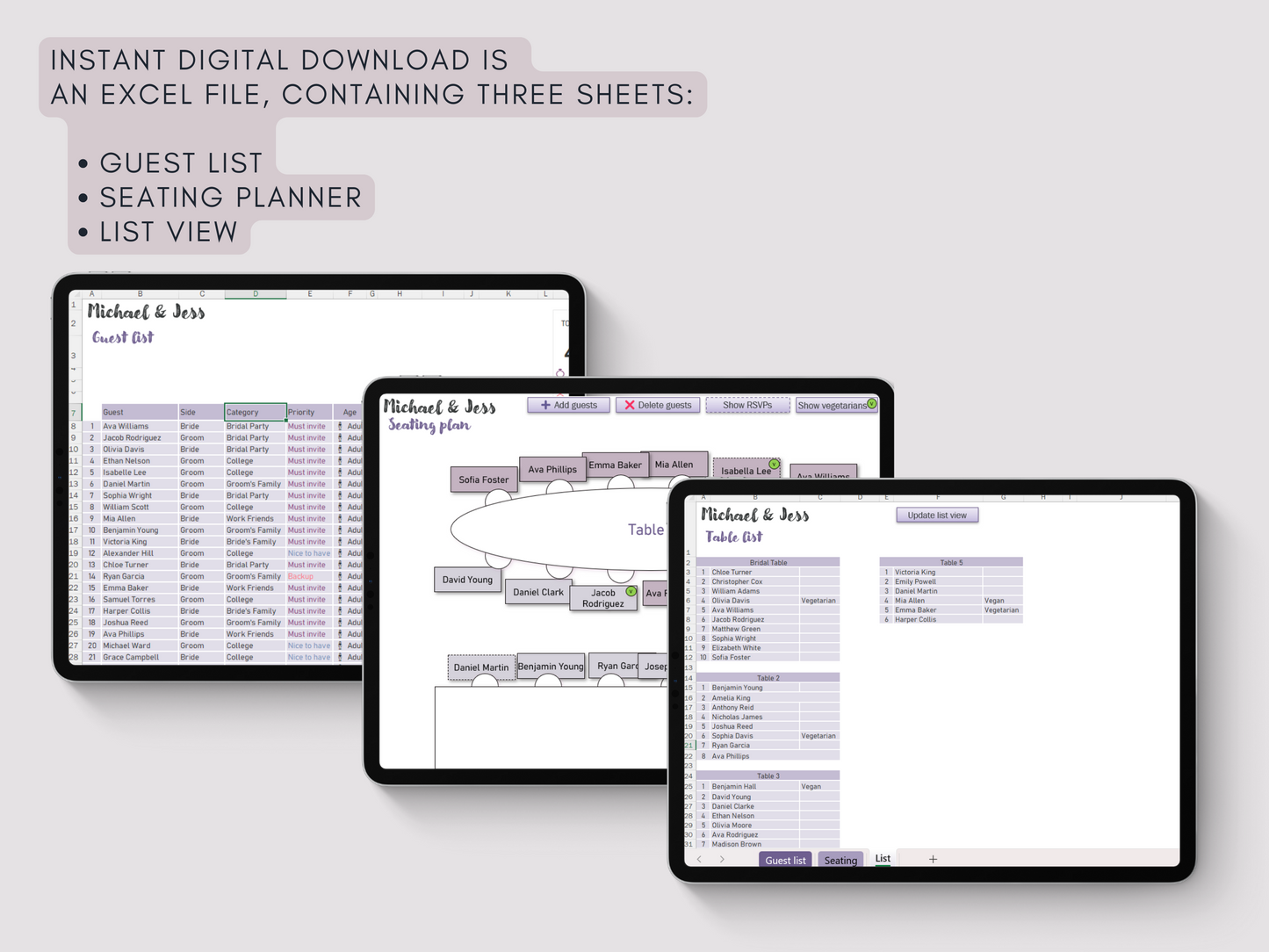 NEW Seating Chart App | SEATBREEZE | Guest list to dream wedding seating plan in 5 minutes